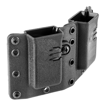 Picture of Raven Concealment Systems COPIA DOUBLE PISTOL MAG CARRIER 9/40 BLACK STANDARD DMCBKT