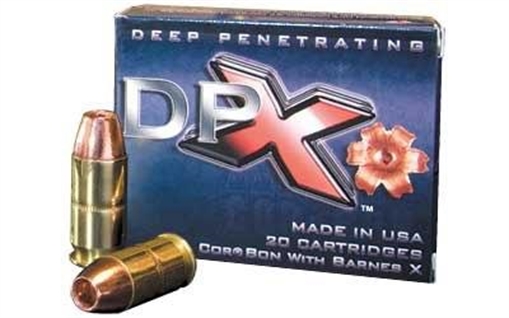 Picture of Cor-Bon DPX Handgun Ammuntion 9mm Luger 95gr DPX 1300 fps 20/ct DPX0995/20