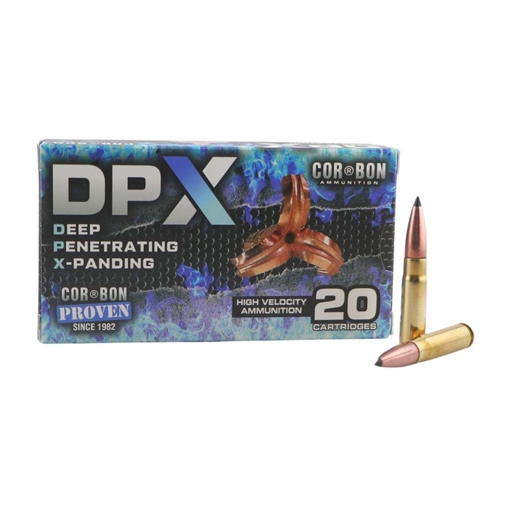 Picture of Cor-Bon DPX T-DPX Hunter Rifle Ammunition .300 Blackout 110gr PT 2400 fps 20/ct DPX300AAC110/20