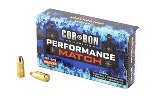 Picture of Corbon Ammo PM, 9MM, 147 Grain, Full Metal Jacket, Box of 50 Rounds PM09147