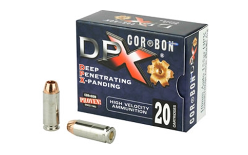 Picture of Corbon Ammo Deep Penetrating X Bullet, 10MM, 155 Grain, Barnes X, 20 Round Box DPX10155