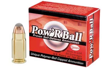 Picture of Corbon Ammo Pow'rBall, 357SIG, 100 Grain, Polymer-Tipped, 20 Round Box PB357S100 PB357SIG100/20