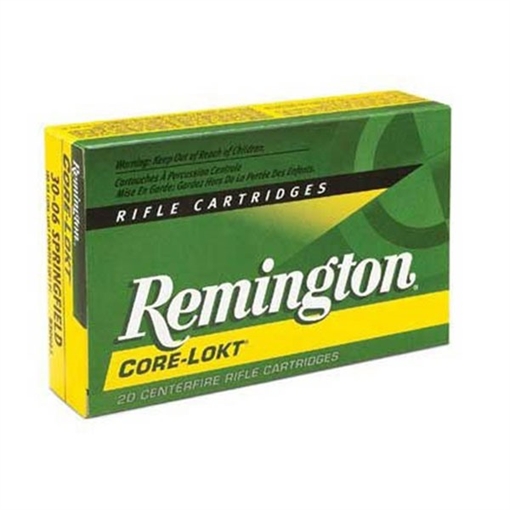 Picture of REMINGTON R3006B 30-06 SPRG 165GR CORE-LOKT PSP 20 RD/BX 10 BX/CS R21415