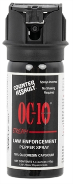 Picture of Counter Assault Fogger Capsaicin Range 8-10 ft Black 15067015