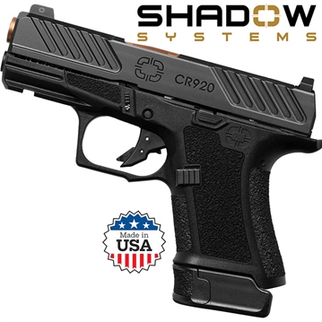 Picture of SHADOW SYSTEMS CR920 CS 9MM 3.41in 13Rd BK SS-4001-P