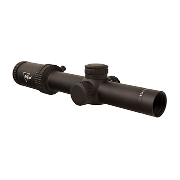 Picture of Trijicon Credo 1-6x24mm Second Focal Plane Riflescope with Green BDC Segmented Circle .223 / 55gr, 30mm Tube, Matte Black, Low Capped Adjusters CR624-C-2900016