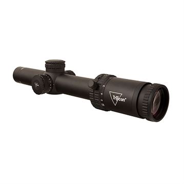Picture of Trijicon Credo 1-6x24mm Second Focal Plane Riflescope with Red BDC Segmented Circle .223 / 55gr, 30mm Tube, Matte Black, Low Capped Adjusters CR624-C-2900015