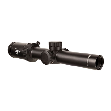 Picture of Trijicon Credo HX 1-6x24mm Second Focal Plane Riflescope with Green LED Dot, BDC Hunter Holds .308, 30mm Tube, Satin Black, Low Capped Adjusters CRHX624-C-2900017