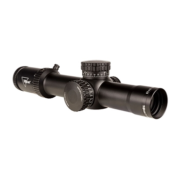 Picture of Trijicon Credo HX 1-8x28mm First Focal Plane Riflescope with Red/Green MOA Segmented Circle, 34mm Tube, Satin Black, Exposed Locking Adjusters CRHX828 -C-2900031