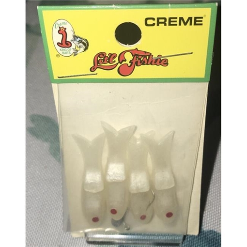 Picture of CREME LURES LIT'L FISHIE 1/16 WHITE PEARL 4PK 31290