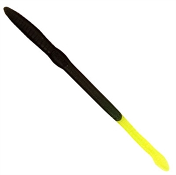 Picture of CREME LURES SCOUNDREL 6" 4PK BLK/FIRE TAIL 187-66-7