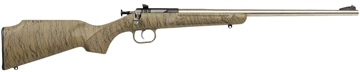 Picture of Crickett Gen2 Youth 22 LR 1rd 16.13" Stainless Single Shot Barrel, Stainless Steel Receiver, Tan w/Black Webbing Fixed Synthetic Stock KSA2443