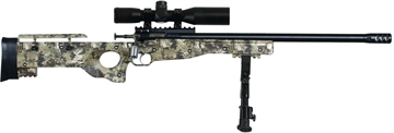 Picture of Crickett CPR Complete Package 22 LR Caliber with 1rd Capacity, 16.12" Barrel, Blued Metal Finish & Fixed with Adjustable Cheekpiece Kryptek Camo Stock Right Hand KSA2151