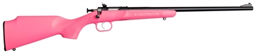 Picture of Keystone Sporting Arms Crickett, Generation 2, Bolt Action Rifle, Single Shot, Compact, 22LR, 16.125" Barrel, Blued Finish, Pink Synthetic Stock KSA2220