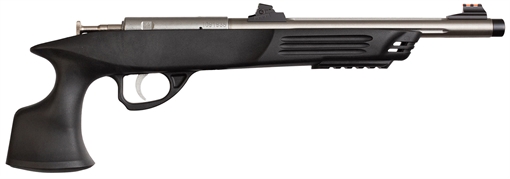 Picture of Crickett Hunter Adult 22 WMR 1rd 9" Threaded Single Shot Stainless Barrel, Black Synthetic Grips KSA796