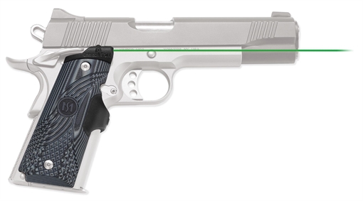 Picture of Crimson Trace 01-5520-1 LG-904G Lasergrips Master Series Black Red Laser 1911 Full Size 0155201