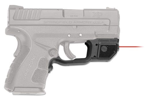 Picture of Crimson Trace 01-6320-1 LG-496 Laserguard Black Red Laser Springfield Armory XD MOD.2 0163201