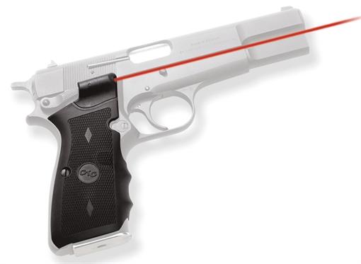 Picture of Crimson Trace LG-309 Lasergrips Black Red Laser Browning Hi-Power 011170