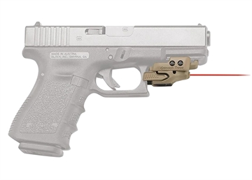 Picture of CRIMSON TRACE RAIL MASTER UNIVERSAL RAIL MOUNT LASER CERAKOTE COYOTE TAN CMR-201-CTAN 0136101N