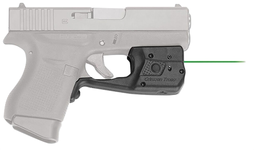 Picture of Crimson Trace LL-803G Laserguard Pro Black Green Laser Glock 42/43/43X/48 0158601