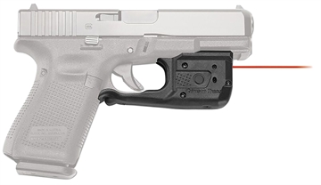 Picture of Crimson Trace Corporation Black Finish, 150 Lumen Light, Fits Glock 17/19 3rd 4th and 5th Generation, Black Finish, 150 Lumen LED, Red Laser, User Installed, Instinctive Activation, 4 Modes 01-6940-1 0169401