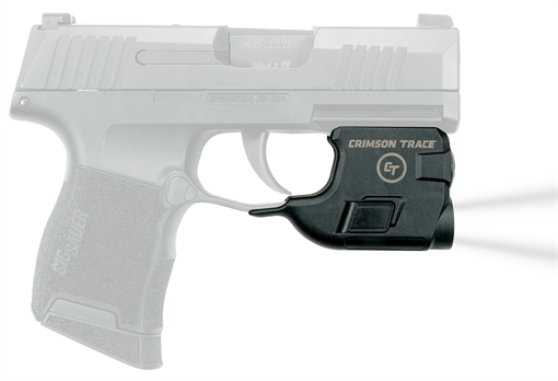 Picture of Crimson Trace Corporation Lightguard, 110 Lumen LED White Light, Dual Side Activation, Fits Sig P365, Black 01-8280-1 0182801