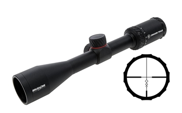 Picture of Crimson Trace Corporation Brushline, Rifle Scope, 3-9X40mm, 1" Tube, BDC Reticle, Matte Black Finish 01-01550 0101550