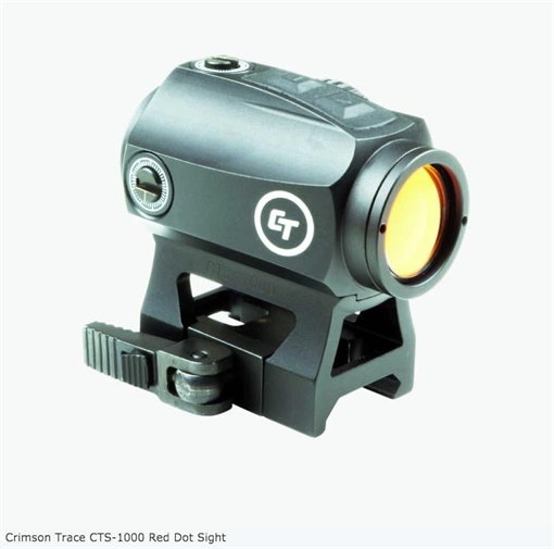 Picture of CRIMSON TRACE ELECTRONIC SIGHT RED LED ILLUMINATED RETICLE 2.0 MOA COMPACT RED DOT 01-8420 CTS-1000