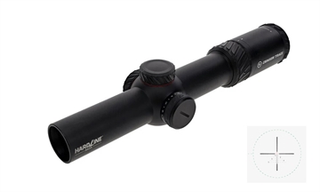 Picture of Crimson Trace Hardline Black Anodized 1-6x 24mm 34mm Tube Illuminated CT TR1-MIL Reticle 013002299