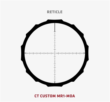 Picture of Crimson Trace Hardline Rifle Scope - 3-9x40mm 1" SFP MR1-MOA 01-01200