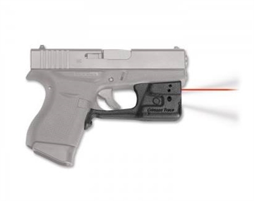 Picture of Crimson Trace Corporation Laserguard Pro, Laser and Light, Fits Glock 42 and 43, Black Finish, 150 Lumen LED, Red Laser, User Installed, Instinctive Activation, 4 Modes 01-5280-1 0152801