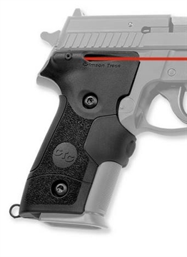 Picture of Crimson Trace LG-429 Front Activation Lasergrips Black Red Laser Sig Sauer P228/P229 0124901