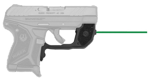 Picture of Crimson Trace LASERGUARD RUGER LCP-II GRN POLYMER | FRONT ACTIVATION LG-497G