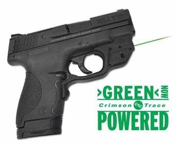 Picture of Crimson Trace Corporation Green Laserguard, Fits S&W Shield, User Installed, Black Finish 01-4490-1 LG-489G