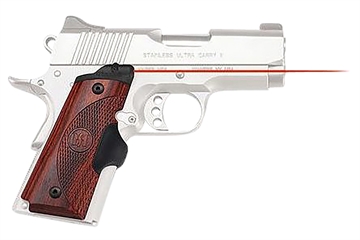 Picture of Crimson Trace LG-902 Lasergrips Master Series Black Red Laser 1911 Compact LG902