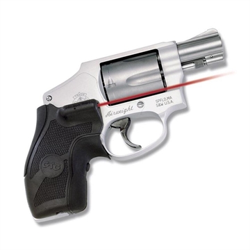 Picture of Crimson Trace 011680 Lasergrips Red Laser Smith & Wesson J-Frame Round Butt 011680 LG-405
