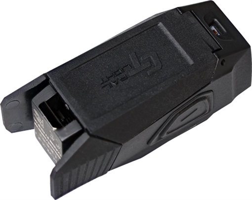 Picture of Crimson Trace RailLight Black Aluminum Handgun 100/250/500/1000 Lumens White/Red LED Bulb 0101690