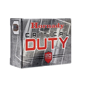 Picture of Hornady Critical Duty Handgun Ammunition 10mm Auto 175 gr Flexlock 1160 fps 20/ct 91256