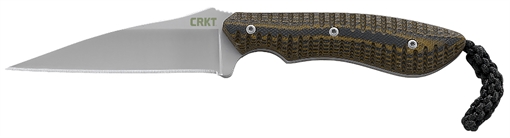 Picture of Columbia River Knife & Tool Razor Edge S.P.E.W, 3" Fixed Blade Knife, Razor Edge, Plain Edge, 5Cr15MoV/Bead Blast, Black Zytel, Sheath 2388