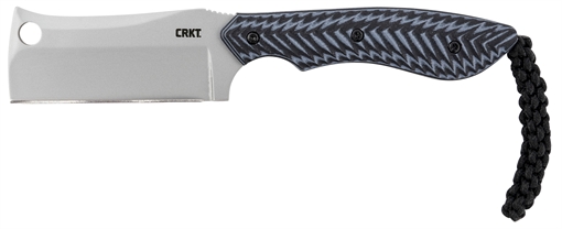 Picture of CRKT S.P.E.C. 2.44" Fixed Cleaver Plain Bead Blasted 8Cr13MoV SS Blade/Black Textured G10 Handle Includes Lanyard 2398