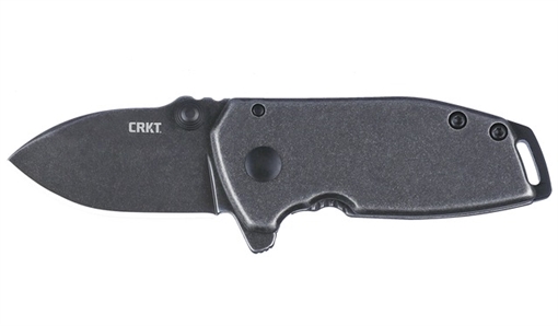 Picture of CRKT 2485KC   SQUID COMPACT     1.75 PLAIN   BLACK