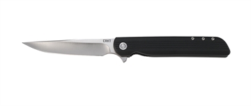 Picture of CRKT LCK + Large 3.62" Folding Drop Point Plain Satin 8Cr13MoV SS Blade/ Black GRN Handle Includes Pocket Clip 3810