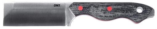 Picture of CRKT Razel 2.97" Fixed Plain Satin D2 Steel Blade/Weathered Resin Infused Fiber Handle Includes Sheath 4037
