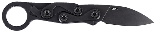 Picture of Columbia River Knife & Tool Provoke EDC, Folding Knife, 2.56" Drop Point Blade, D2 Blade Steel, 7.25" Overall Length, Titanium Nitride Finish, Black, Black Aluminum Handle, Liner Lock 4050K
