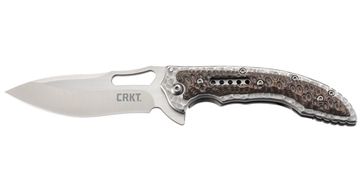 Picture of CRKT 5460C    FOSSIL COMPACT    3.41         BROWN
