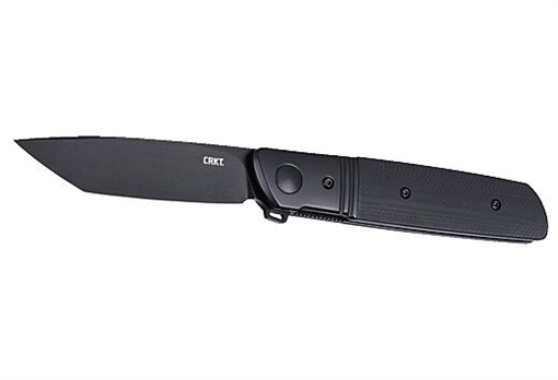 Picture of Columbia River Knife & Tool Bamboozled, Folding Knife, Assisted Opening, 3.31" Tanto Blade, D2 Blade Steel, 7.75" Overall Length, Oxide Finish, Black, G10 Handle, Liner Lock 5720K 794023572025