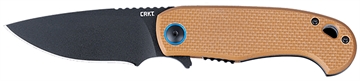 Picture of Columbia River Knife & Tool Particle Separation Device II, Folding Knife, EDP Finish, Brown G-10 Handle, 3.03" Blade Length, AUS 10 Steel, Liner Lock 7910