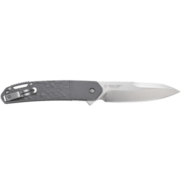 Picture of CRKT Bona Fide Silver Folding Knife 3 3/5" Blade Grey K540GXP