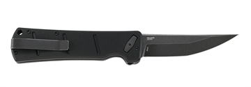 Picture of CRKT Inazuma No Ken 3.68" Folding Plain Stonewashed D2 Steel Blade/ Black G10 Handle Includes Pocket Clip 2908