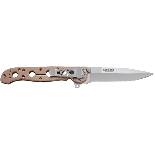 Picture of CRKT Bronze with Silver Blade Folding Knife 3 1/2" Blade Bronze M16-03BS